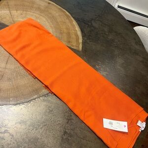 Vibrant Orange Scarf